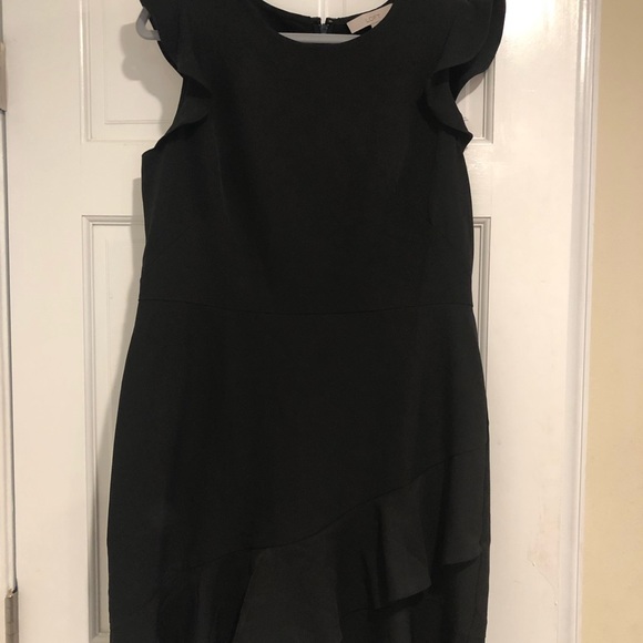 Black LOFT dress, knee length. - Picture 1 of 2
